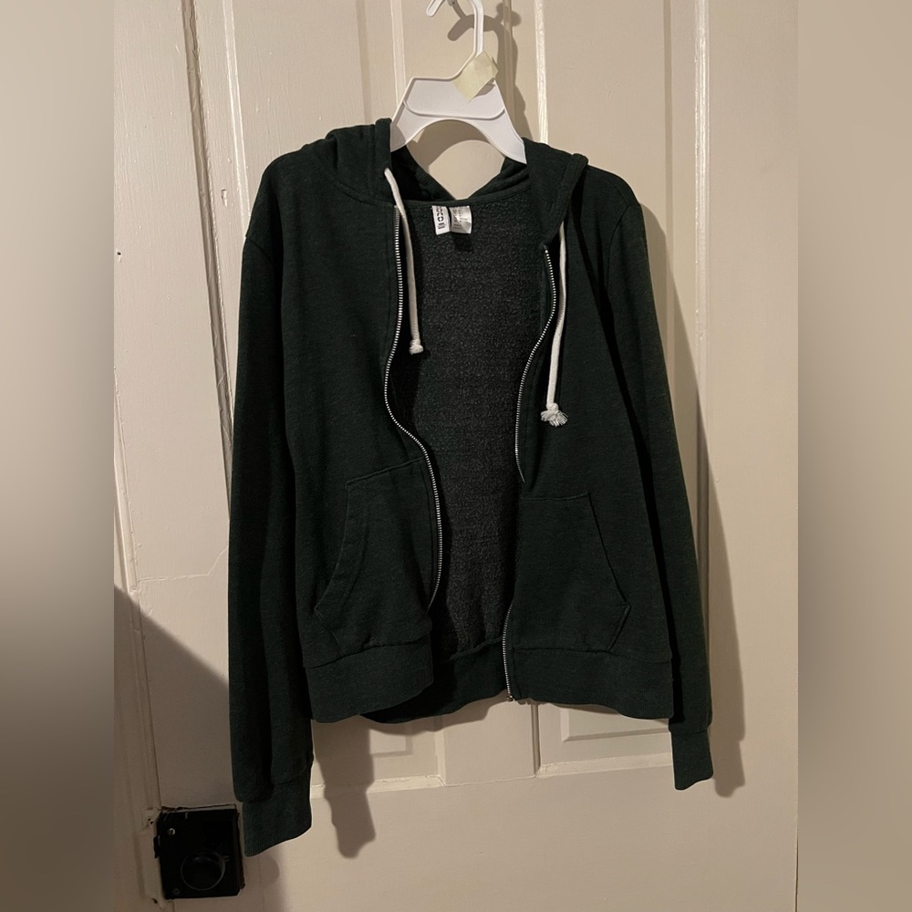 Dark green hoodie